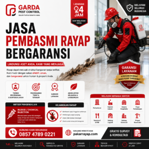 Harga Jasa Anti Rayap Solo