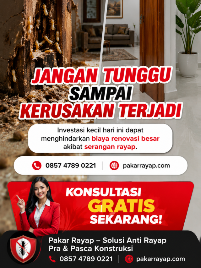 Jasa Semprot Anti Rayap di Lombok Timur Basmi Tuntas Rayap