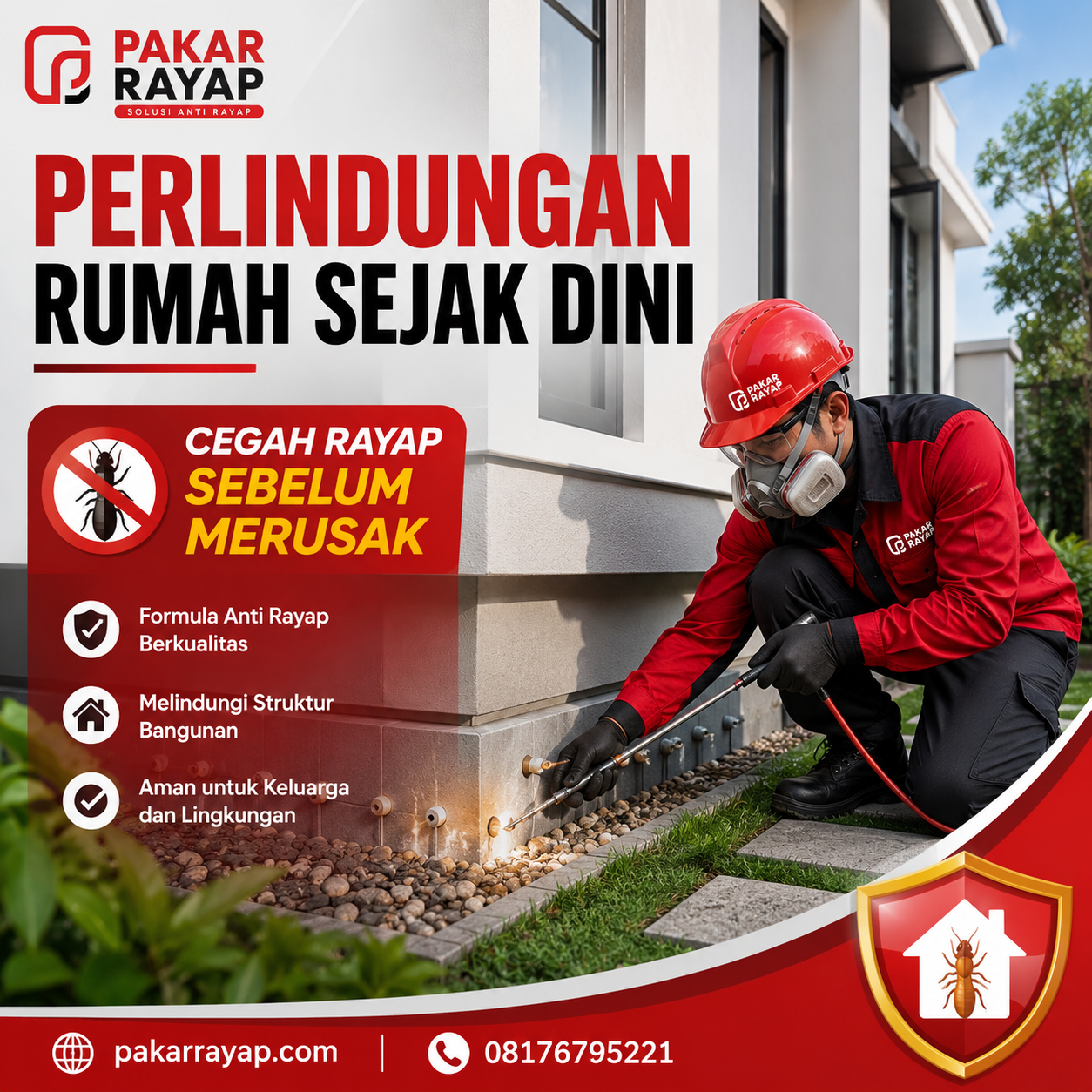 Rincian Biaya Anti Rayap Per Meter Lari Purwokerto dan Panduan Layanan