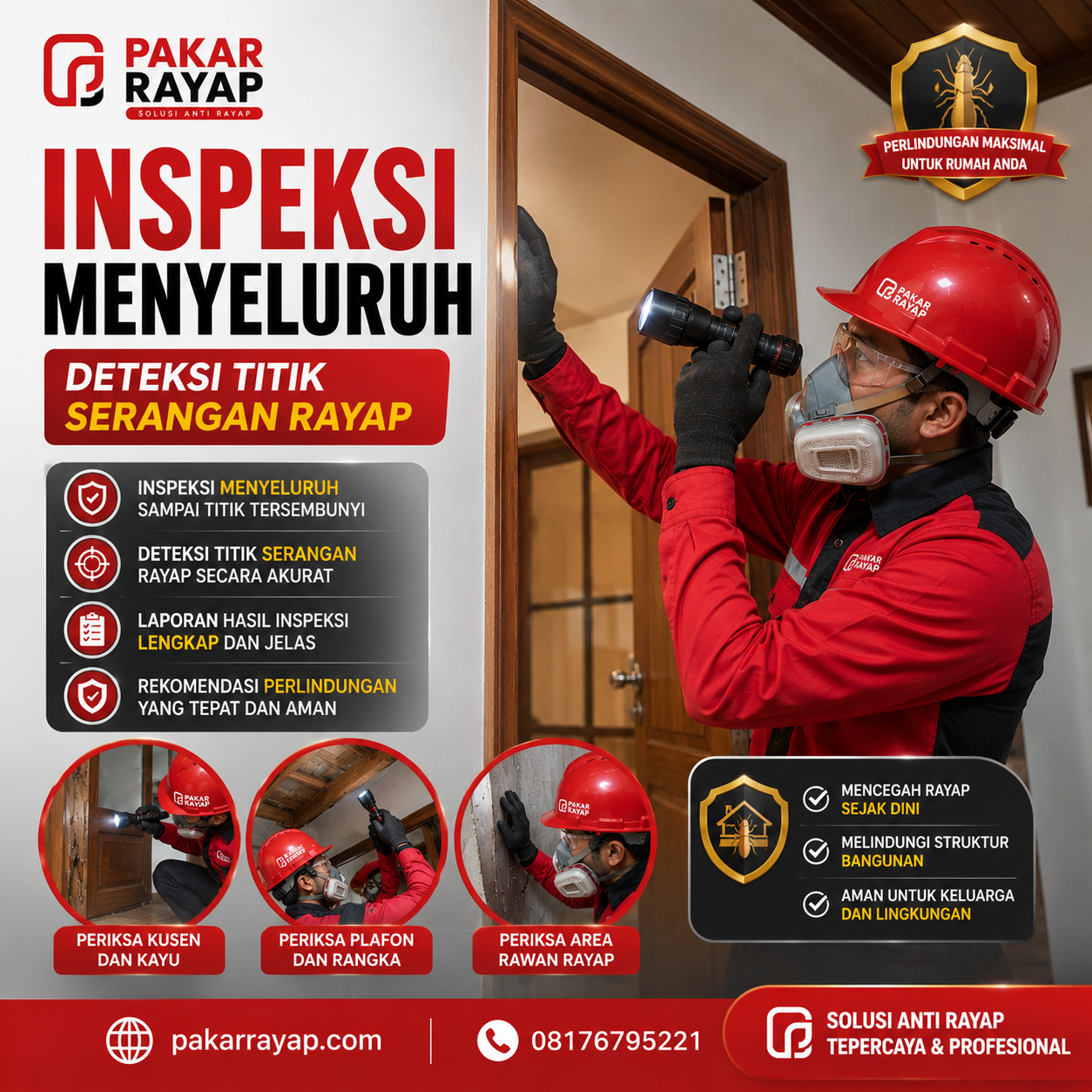 Biaya Jasa Pembasmi Rayap Per Meter di Wonosobo