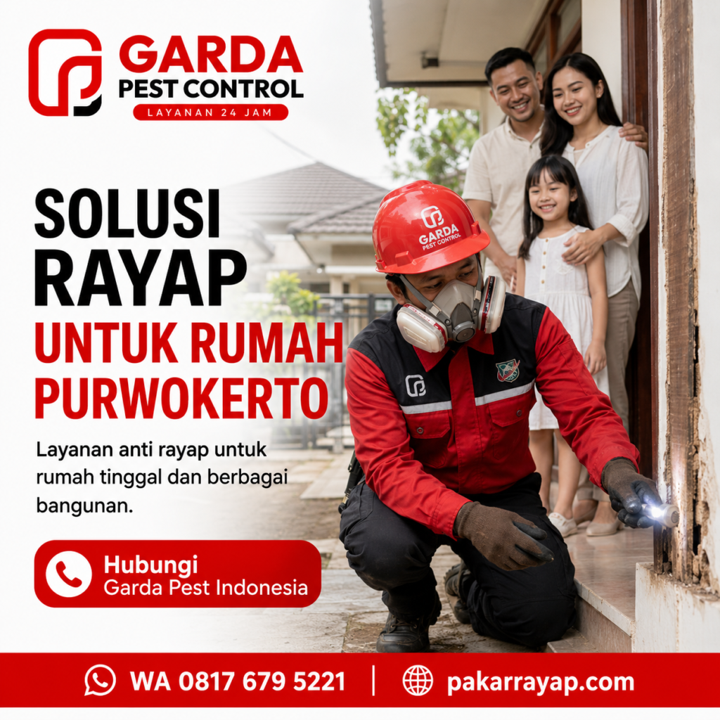 Jasa Anti Rayap Untuk Bangunan Komersial Purwokerto