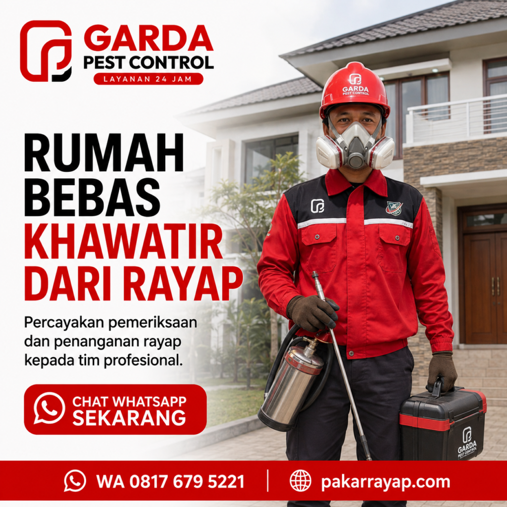 Biaya Jasa Anti Rayap Purwokerto per Meter
