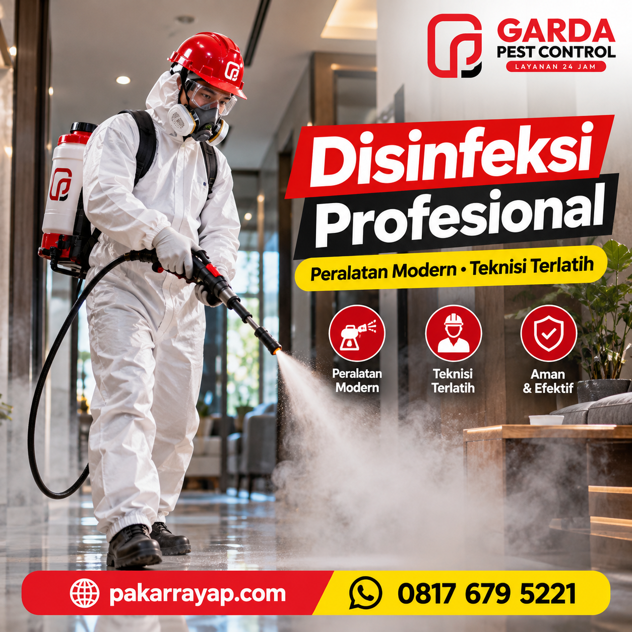 Jasa Disinfektan Kantor Virus influenza A Purwokerto